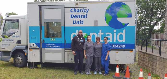 Dentaid charity dental unit in Kirklees