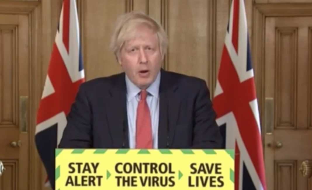 boris screen grab lockdown eases