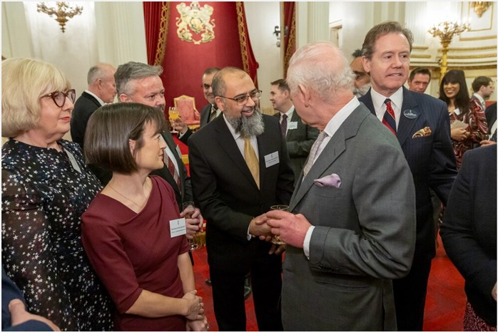 Dewsbury and Batley MP meets King and Queen at Buckingham Palace reception